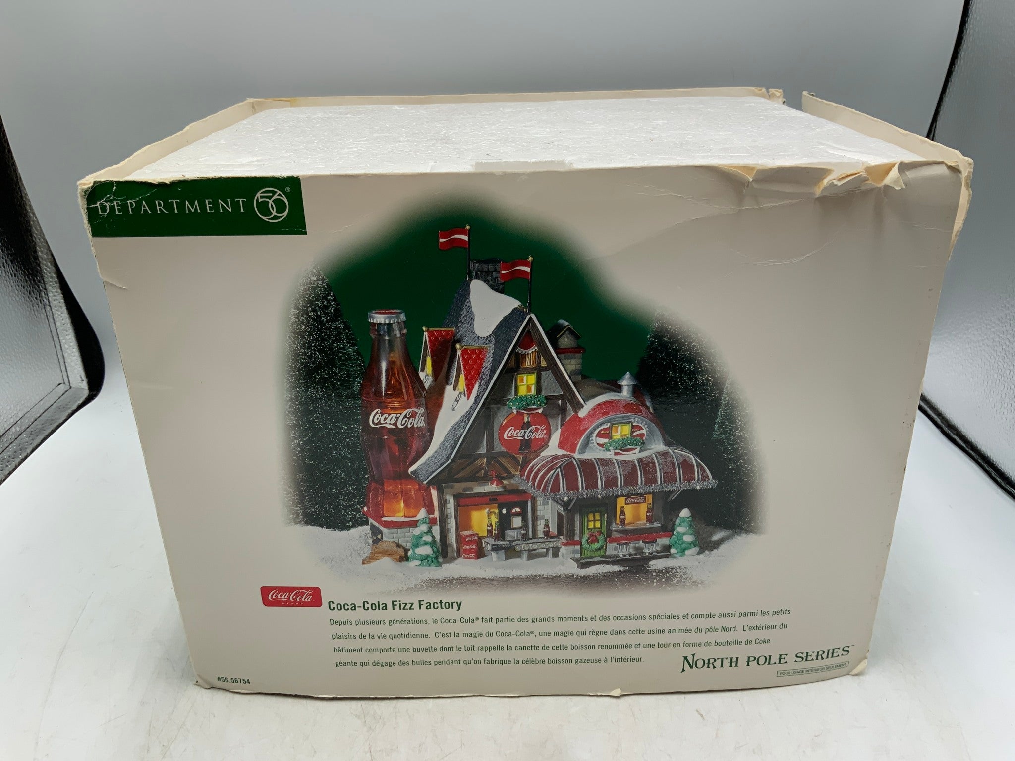Dept 56 Coca Cola Fizz Factory